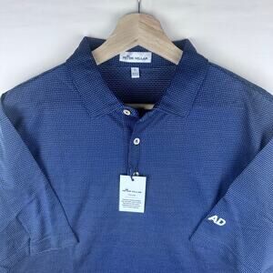 New Peter Millar Men's Size M Polo Golf Shirt Casual Collared Short Sleeve
